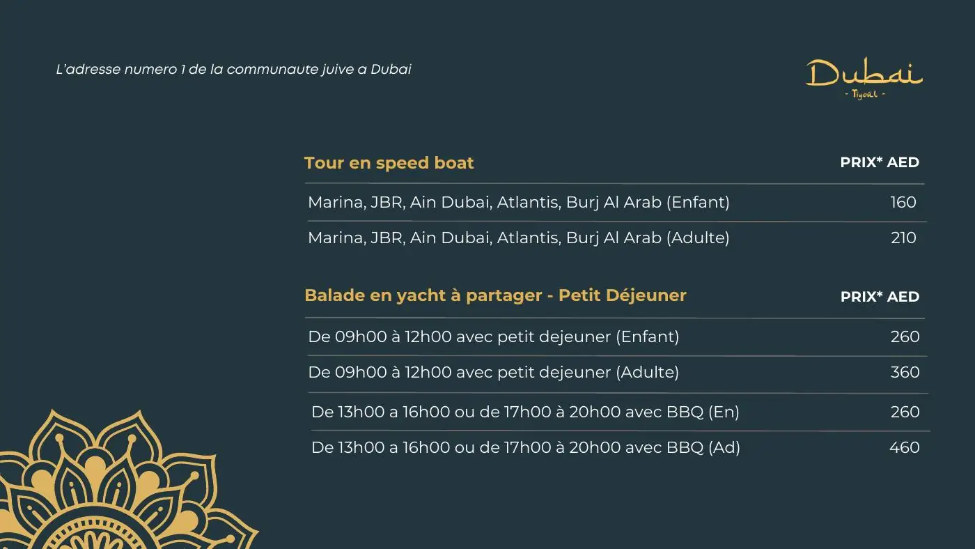 Brochure Dubaï Tiyoul – page 12